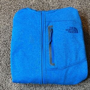 The North Face Mens Bright Blue Full-Zip Hoodie